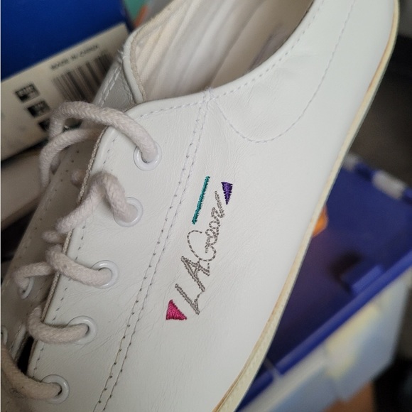 LA Gear White Leather, Size 7, NIB - Picture 3 of 6